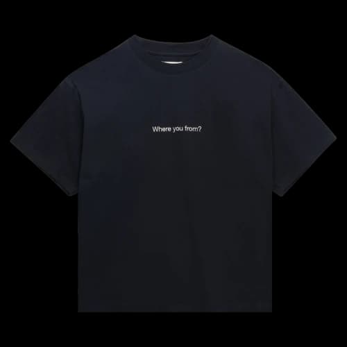 Honor The Gift Where You From Tee 'Black'