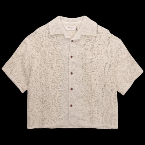 Honor The Gift Mind Maze Camp Shirt 'Natural'
