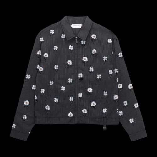 Honor The Gift Beaded Flower Jacket 'Black'