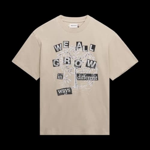 Honor The Gift We All Grow Tee 'Taupe'