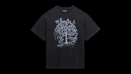 Honor The Gift We All Grow Tee Black