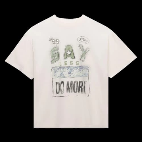 Honor The Gift Say Less Do More Tee 'White'
