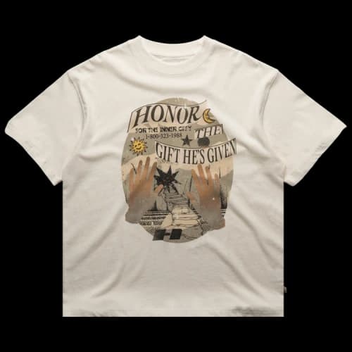 Honor The Gift Gift He's Given Short-Sleeve Tee 'White'