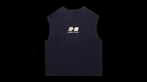 Honor The Gift The Frequency Tank Top Navy