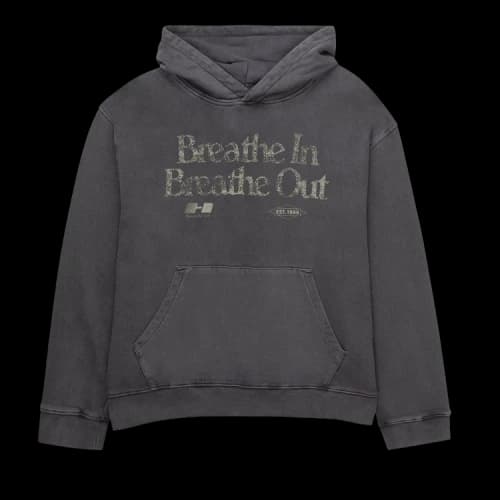 Honor The Gift Breathe In Hoodie 'Black'