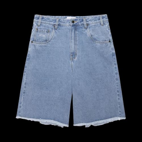 Honor The Gift Frayed Edge 11" Denim Bermudas 'Indigo'