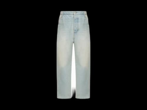 Ami Paris Wide Fit Jeans Blue