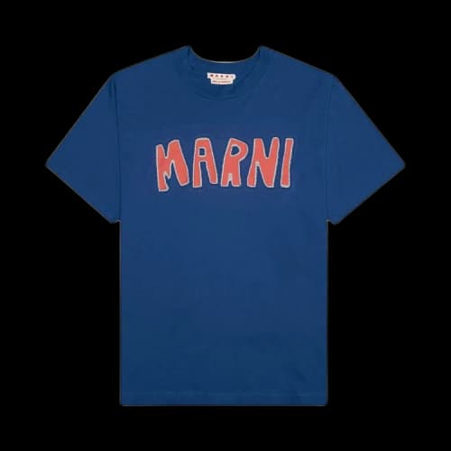 Marni Short-Sleeve T-Shirt 'Ocean'