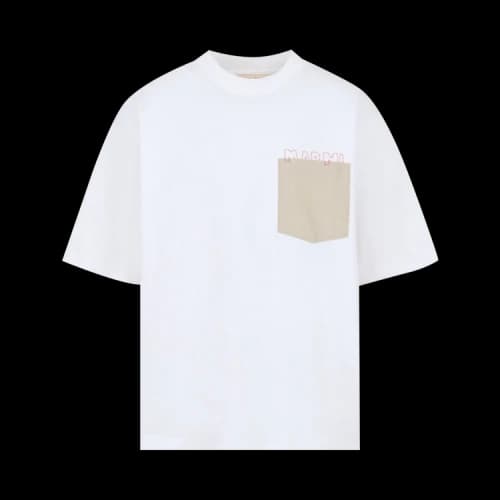 Marni T-Shirt 'Lily White'