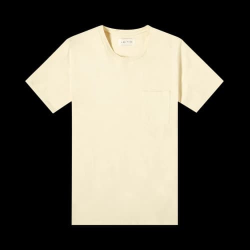Les Tien Classic Pocket Tee 'Vintage Yellow'