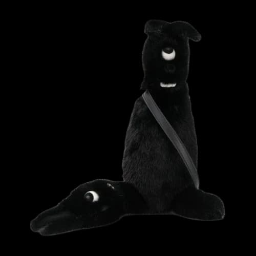 Rick Owens Siamese Bunny Mini Bag 'Black'