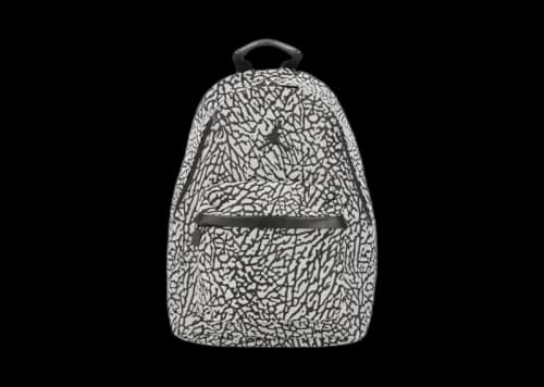 Jordan ICON Print Backpack (20L) Black/White