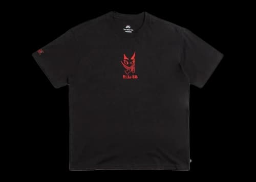 Nike SB Charcoal Dunk T-shirt Black