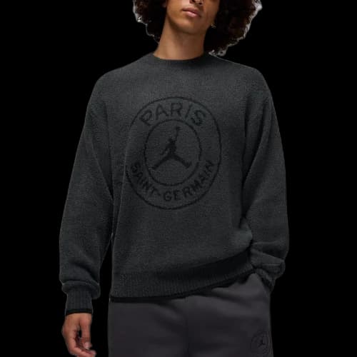 Jordan Paris Saint Germain Sweater Men's Anthracite/Black