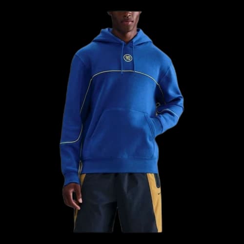 Nike Club Total 90 Soccer Pullover Hoodie 'Game Royal'
