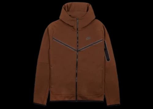 Nike Sportswear Tech Fleece Full-Zip Hoodie Cacao Wow/Black