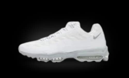 Nike Air Max 95 Ultra Caution Strip White Grey