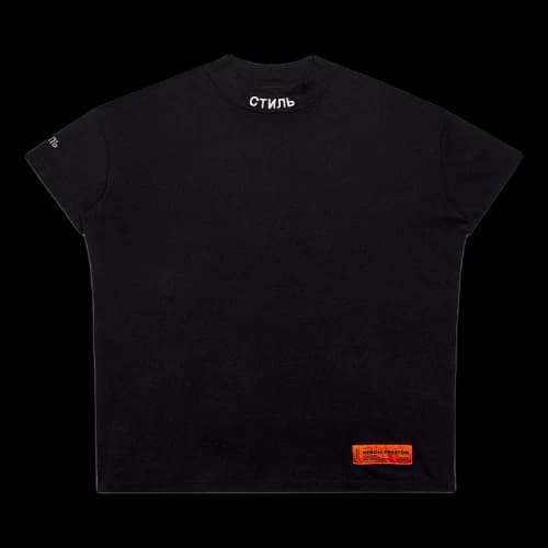 Heron Preston T-Shirt Short-Sleeve Mock Ctnmb 'Black'