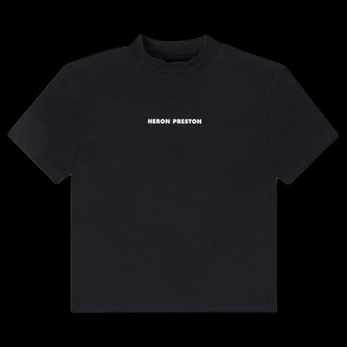 Heron Preston SS Baby Tee Black/White