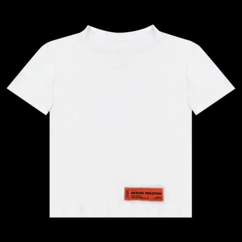 Heron Preston Different Short-Sleeve Baby Tee 'White/Black'