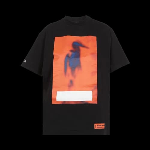 Heron Preston Light Censored Short-Sleeve Tee 'Black/Orange'