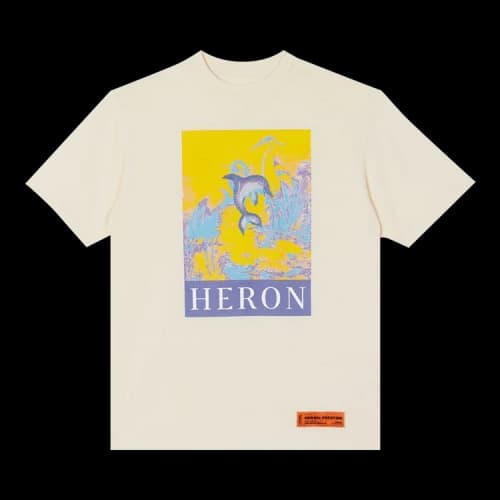 Heron Preston Printed Crewneck T-Shirt 'Black'