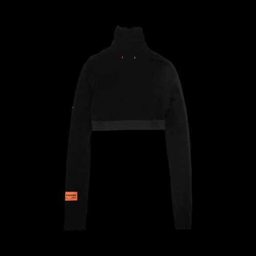 Heron Preston Turtleneck Cropped Top 'Black'
