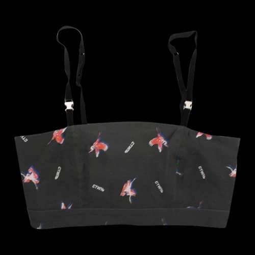 Heron Preston Swan Brallete Top 'Black'