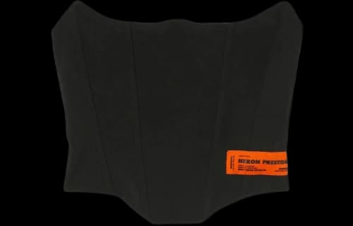Heron Preston Zip Corset Black