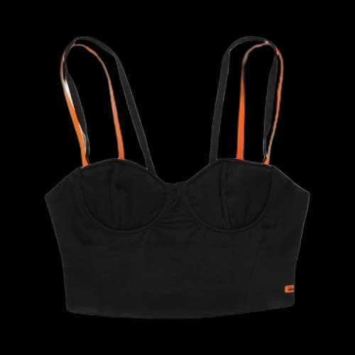 Heron Preston HWC Zip Slip Corset Top Black