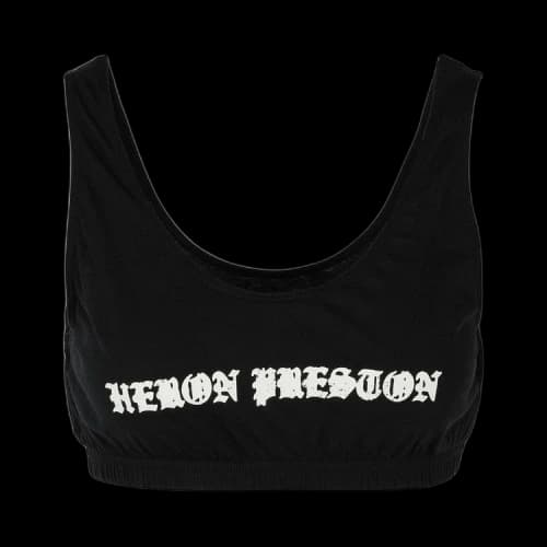 Heron Preston Gothic Tank Bra 'Black/White'