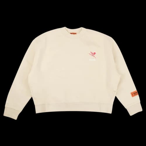Heron Preston CTNMB Crew Neck Sweatshirt 'Beige'