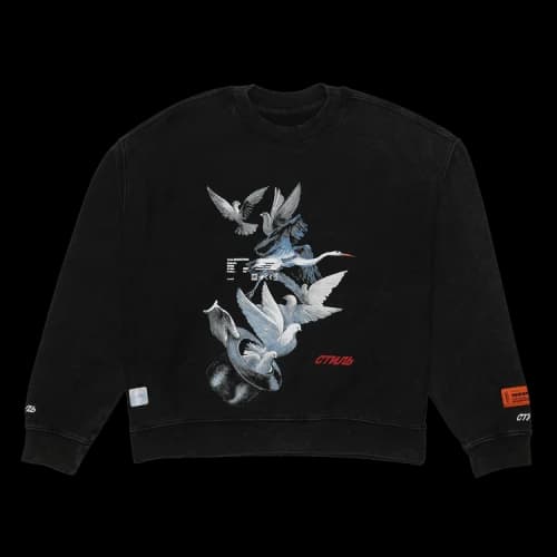 Heron Preston Magic Doves Sweater 'Black'