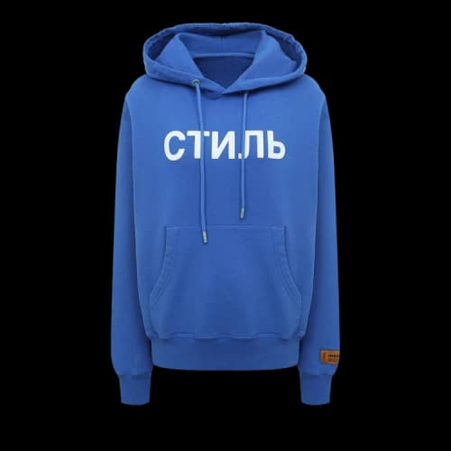 Heron Preston CTNMB Hoodie 'Blue/White'