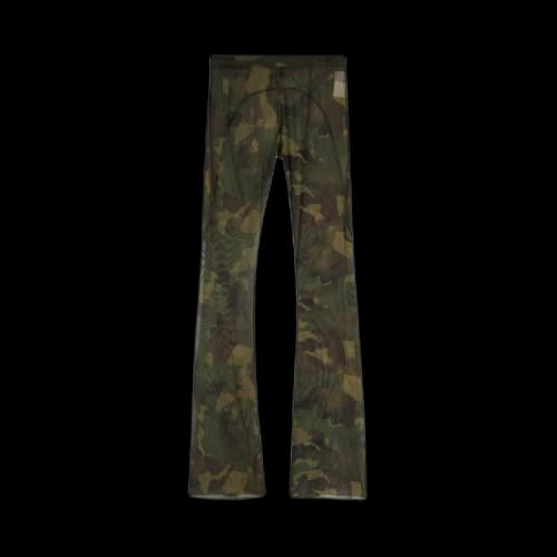 Heron Preston Camo Mesh Pants 'Camo Green'