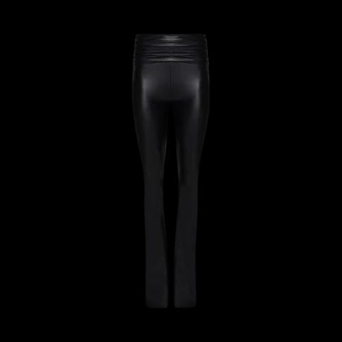 Heron Preston Twisted Flare Fluid Pants 'Black'