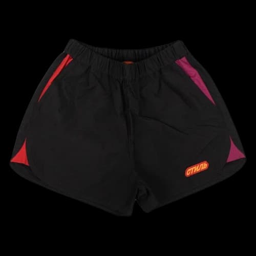 Heron Preston Logo Patch Shorts 'Black'