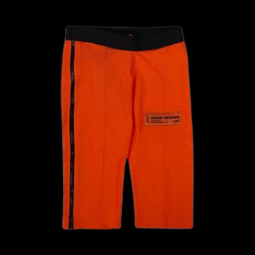 Heron Preston Knee Length Biker Shorts 'Orange'