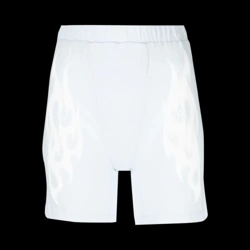 Heron Preston Flaming Cycling Shorts 'Baby Blue'
