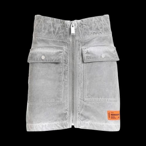 Heron Preston Stone Pocket Cargo Skirt 'Grey'