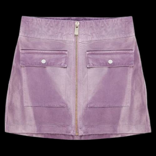 Heron Preston Cargo Pocket Skirt 'Purple'