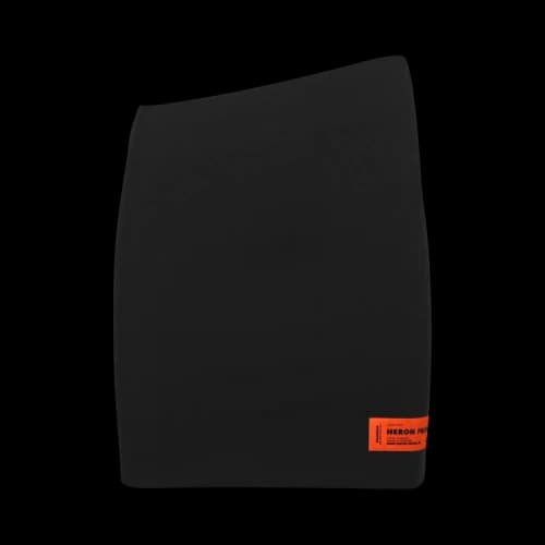 Heron Preston HWC Zip Asymmetric Skirt 'Black'