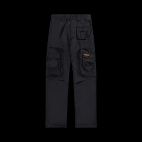 Heron Preston Ex-Ray Nylon Womens Cargo Pants Black