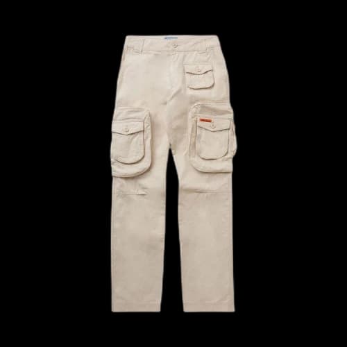 Heron Preston Ex-Ray Canvas Cargo Pants 'White'