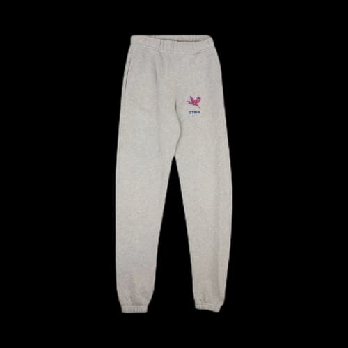 Heron Preston Herons Embroidered Sweatpants 'Melange Grey/Multicolor'