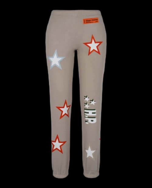 Heron Preston Stars Sweatpants Grey