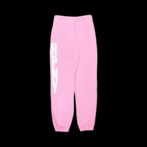 Heron Preston Logo Track Pants 'Fuchsia/White'