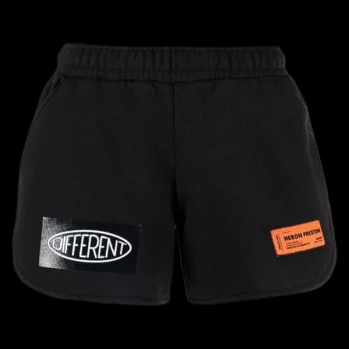Heron Preston Different Jogging Shorts 'Black/White'