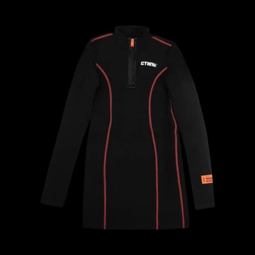 Heron Preston CTNMB Active Long Sleeve Dress 'Black'