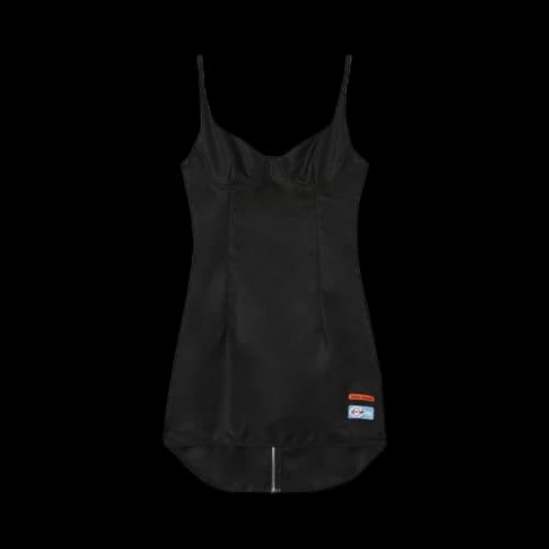 Heron Preston Ex-Ray Nylon Corset Dress Black